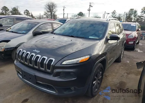2015 Jeep Cherokee Limited from USA, damaged, VIN 1C4PJMDBXFW718501